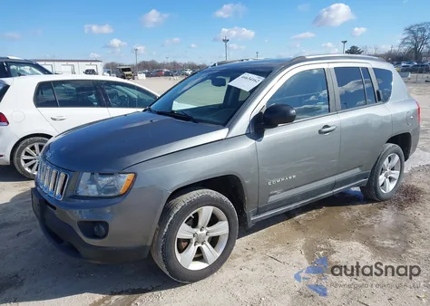 2012 Jeep Compass Sport из США, поврежденный, VIN 1C4NJCBA3CD683917